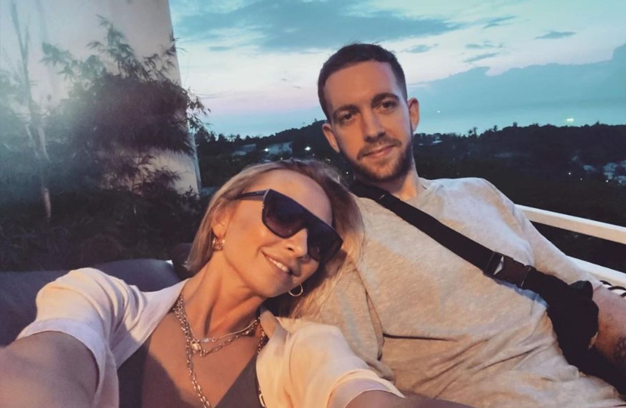 Ірина Сопорану з коханим Рісом Ірина Сопорану з коханим Рісом