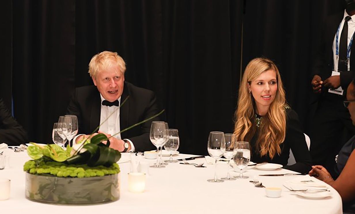 Борис Джонсон з дружиною Керрі Борис Джонсон з дружиною Керрі