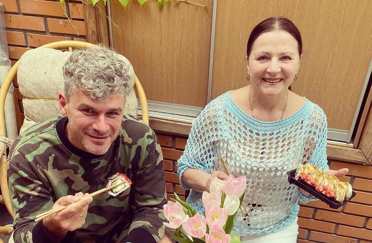 Арсен Мирзоян с тещей Ниной Матвиенко Арсен Мирзоян с тещей Ниной Матвиенко