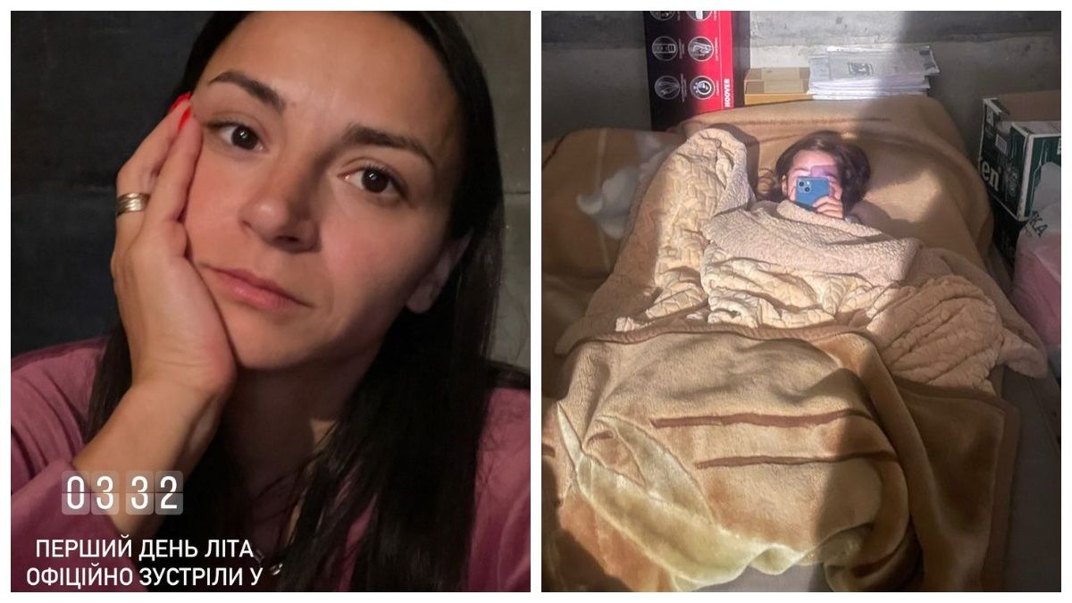 Илона Гвоздева пряталась с дочерью в подвале – фото из атаки Киева 1 июня 2023
