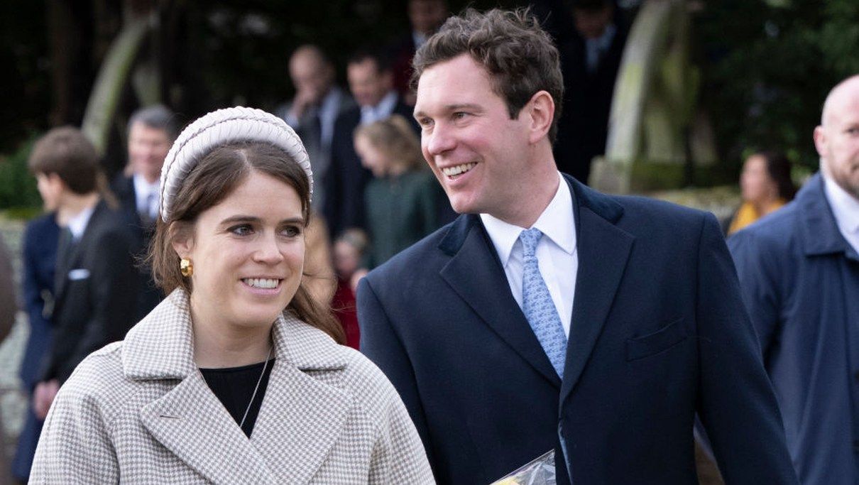 Принцеса Євгенія з чоловіком Принцеса Євгенія з чоловіком