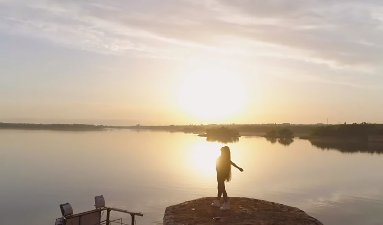 Руслана на Каховській ГЕС у 2019 року Руслана на Каховській ГЕС у 2019 року