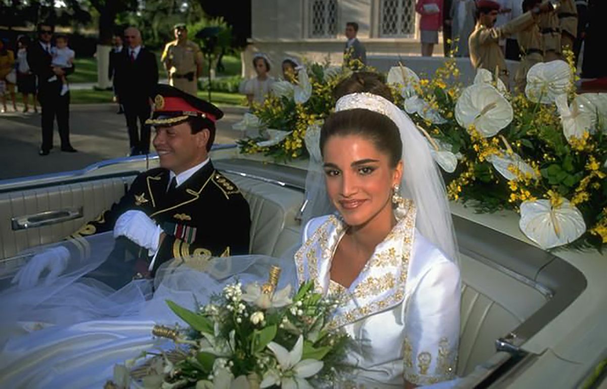Король Йорданії одружився з Ранією 