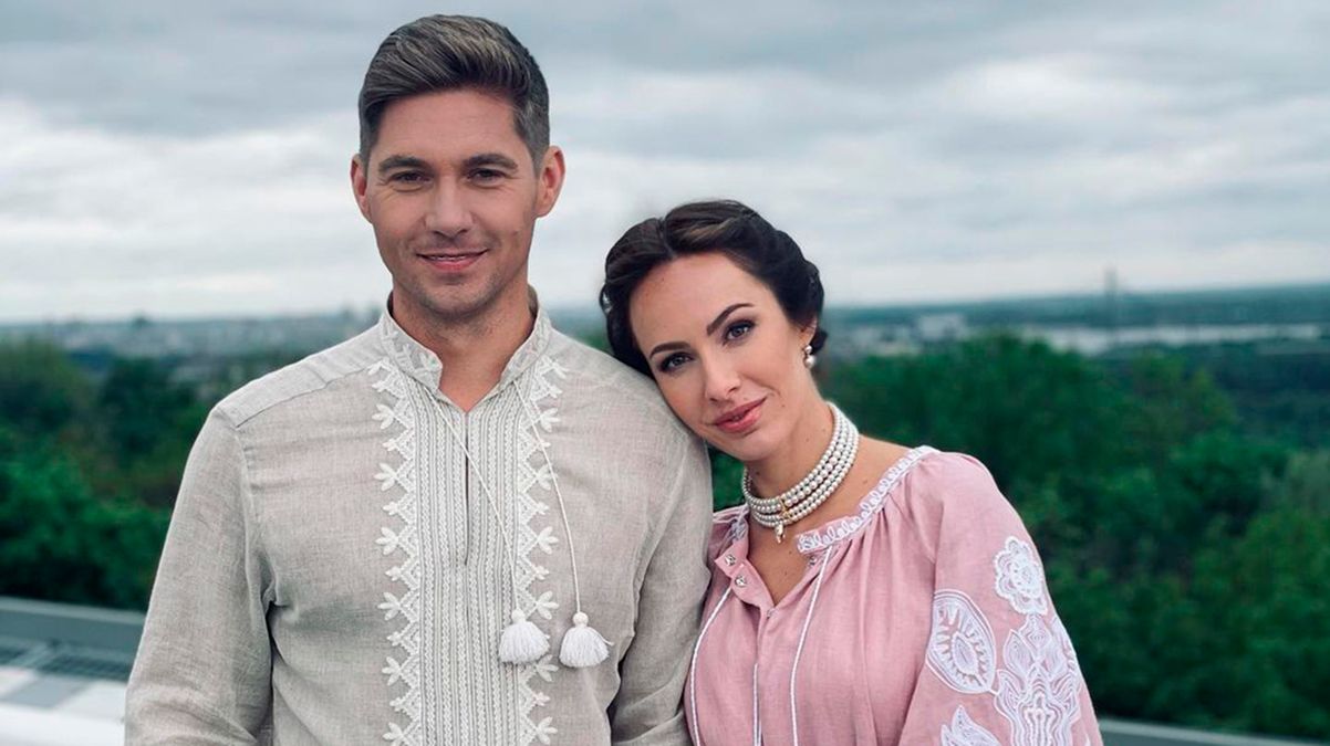 Володимир Остапчук з другою дружиною Христиною Володимир Остапчук з другою дружиною Христиною