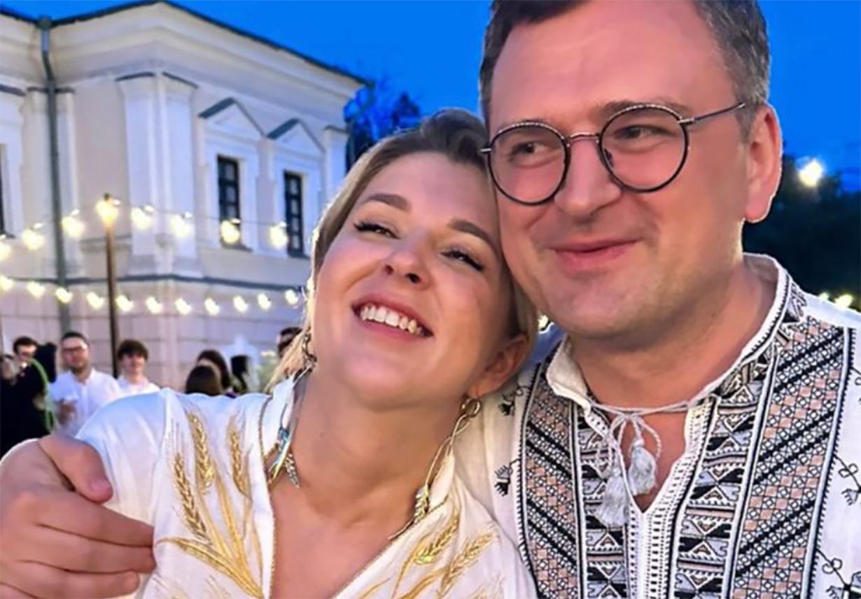 Дмитрий Кулеба с девушкой Светланой