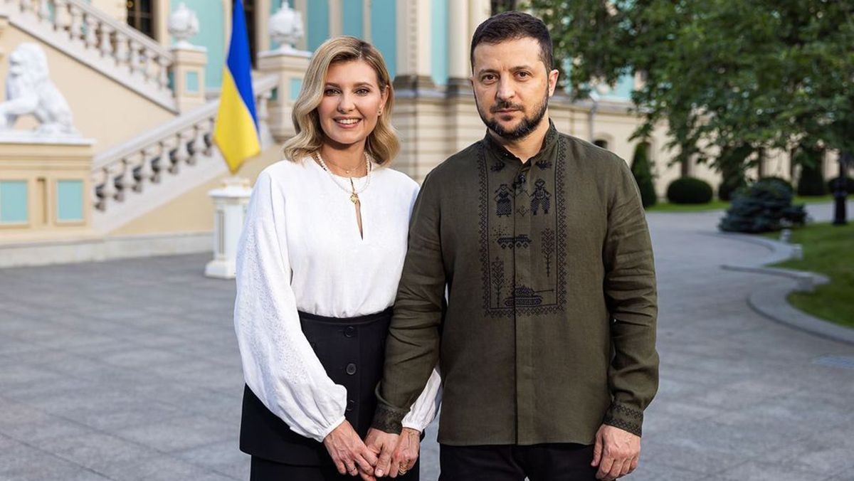 Олена та Володимир Зеленські Олена та Володимир Зеленські