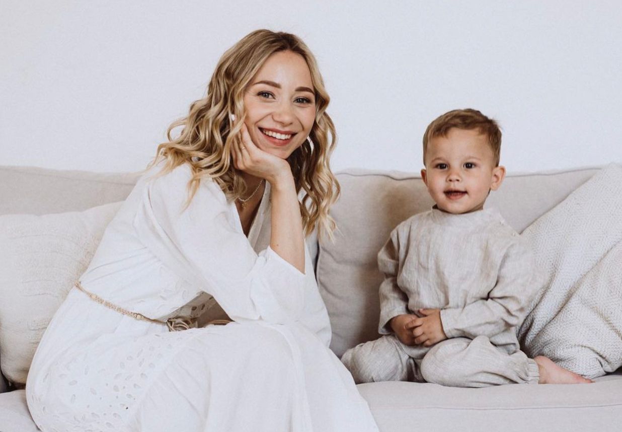 Катерина Репяхова з сином від Віктора Павліка Катерина Репяхова з сином від Віктора Павліка