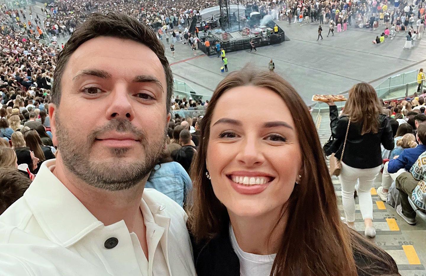 Христина та Григорій Решетники на концерті Бейонсе Христина та Григорій Решетники на концерті Бейонсе