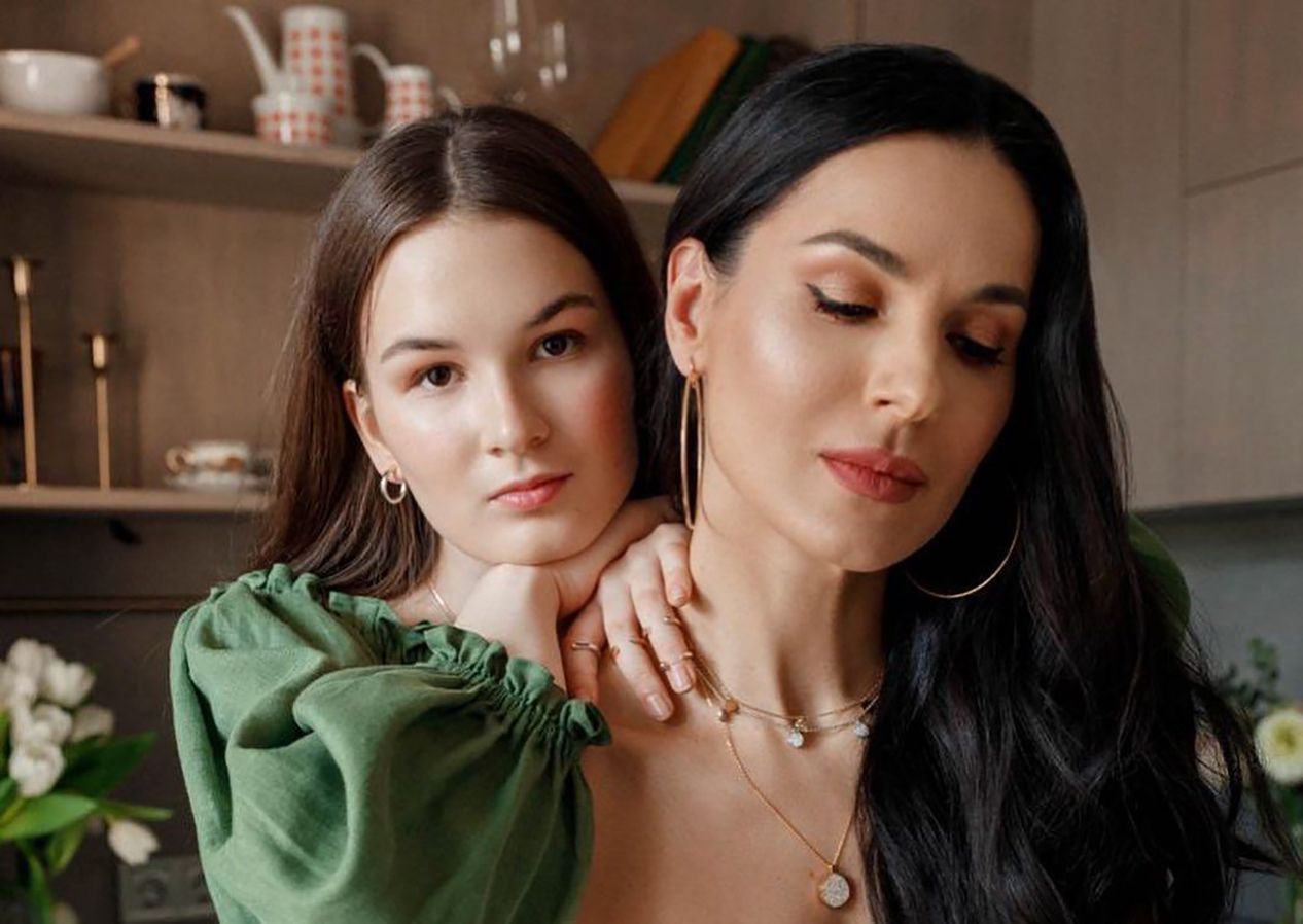 Маша Ефросинина с дочерью Маша Ефросинина с дочерью