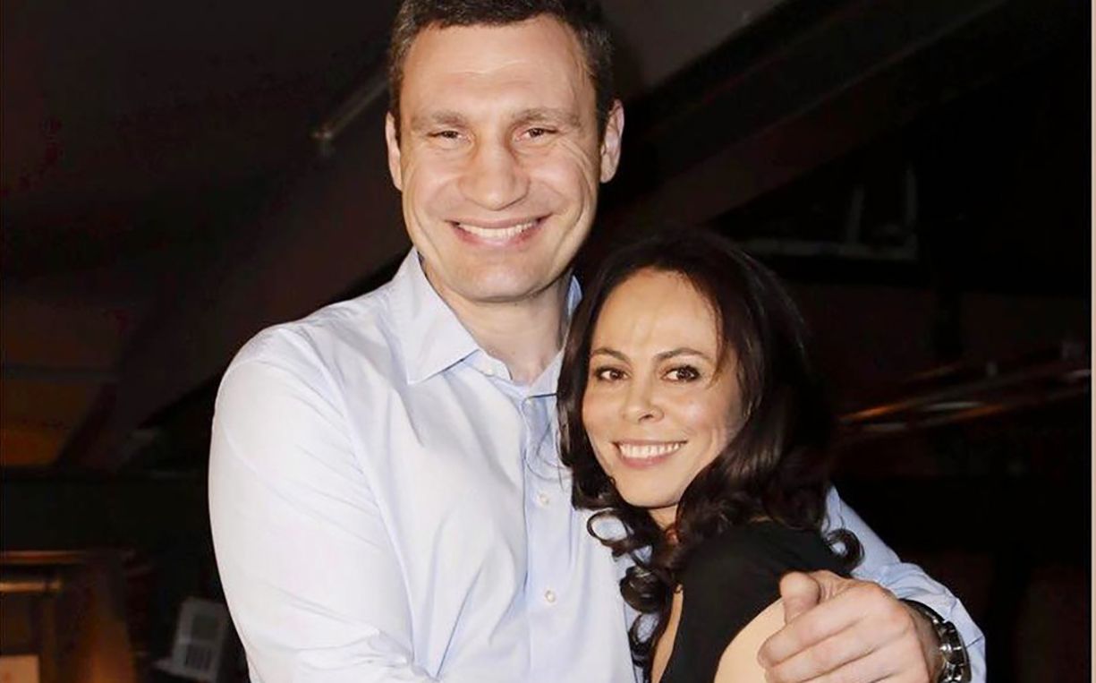 Наталья Егорова с Виталием Кличко Наталья Егорова с Виталием Кличко