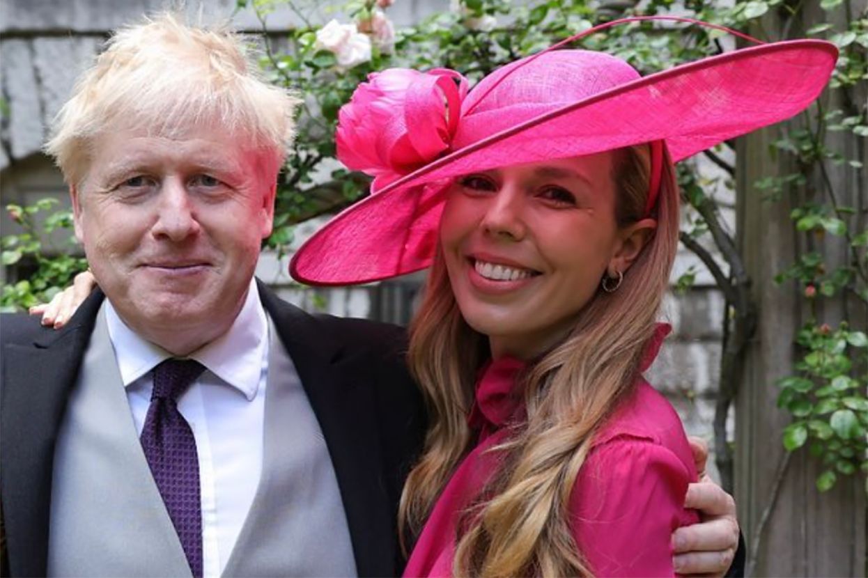 Борис Джонсон з дружиною Борис Джонсон з дружиною