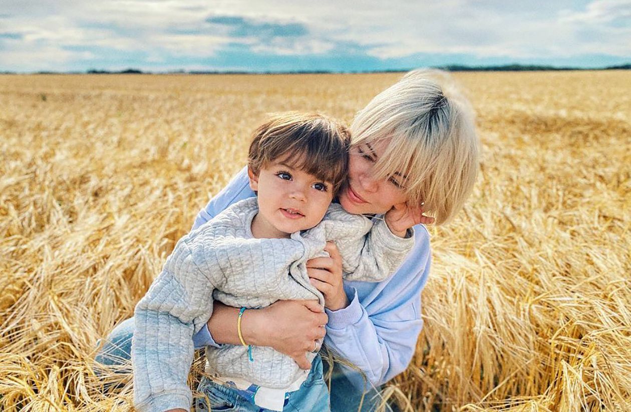 ONUKA з сином Сашком ONUKA з сином Сашком