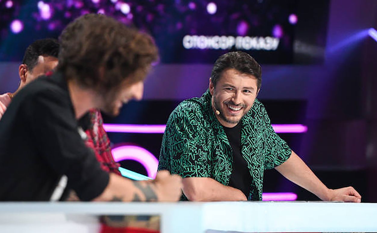 Сергей Притула на шоу "Кто сверху?" Сергей Притула на шоу "Кто сверху?"