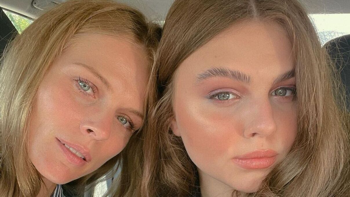 Ольга Фреймут с дочерью Ольга Фреймут с дочерью