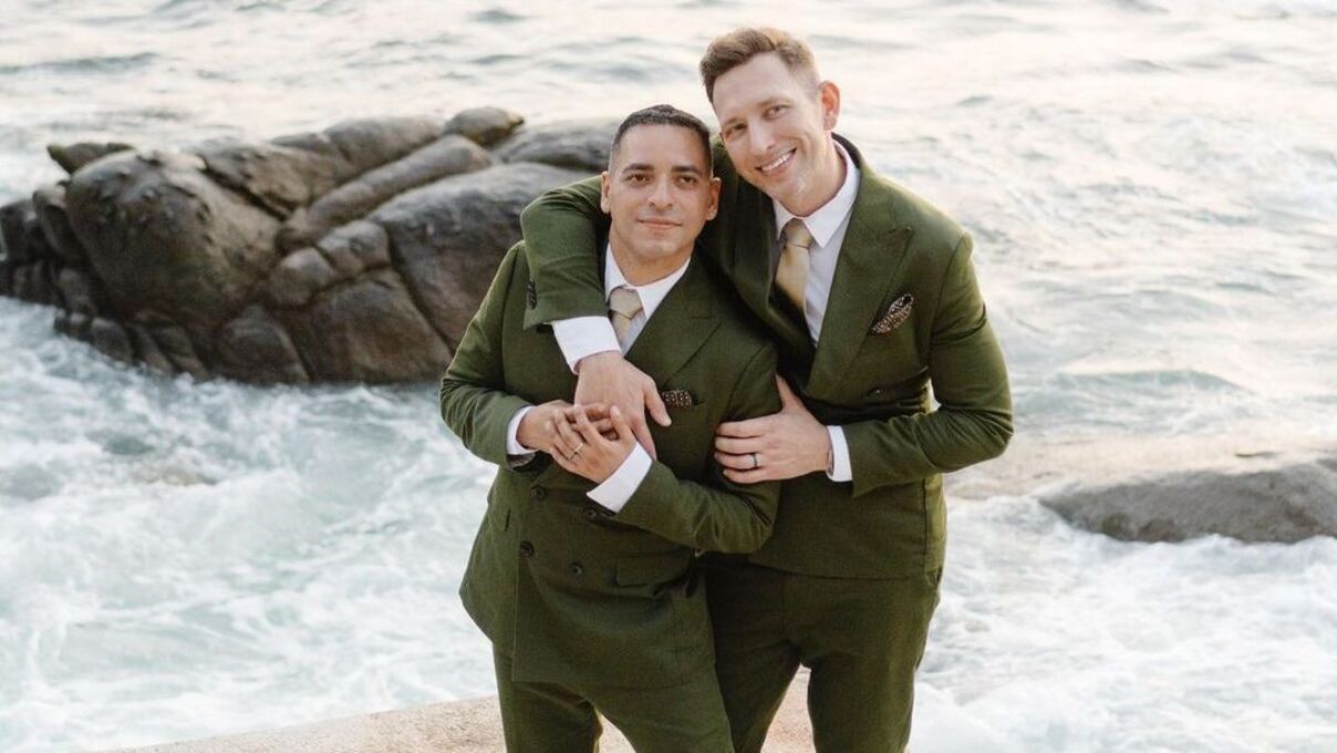 Андрей Хветкевич с партнером Андрей Хветкевич с партнером