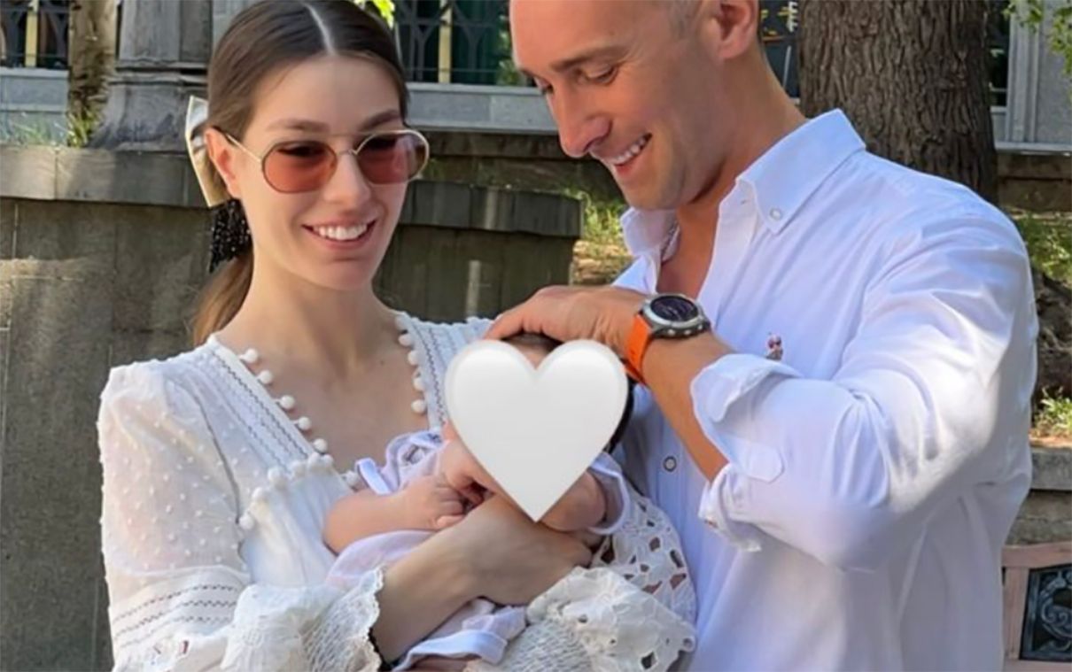 Іраклі Макацарія охрестив сина Іраклі Макацарія охрестив сина