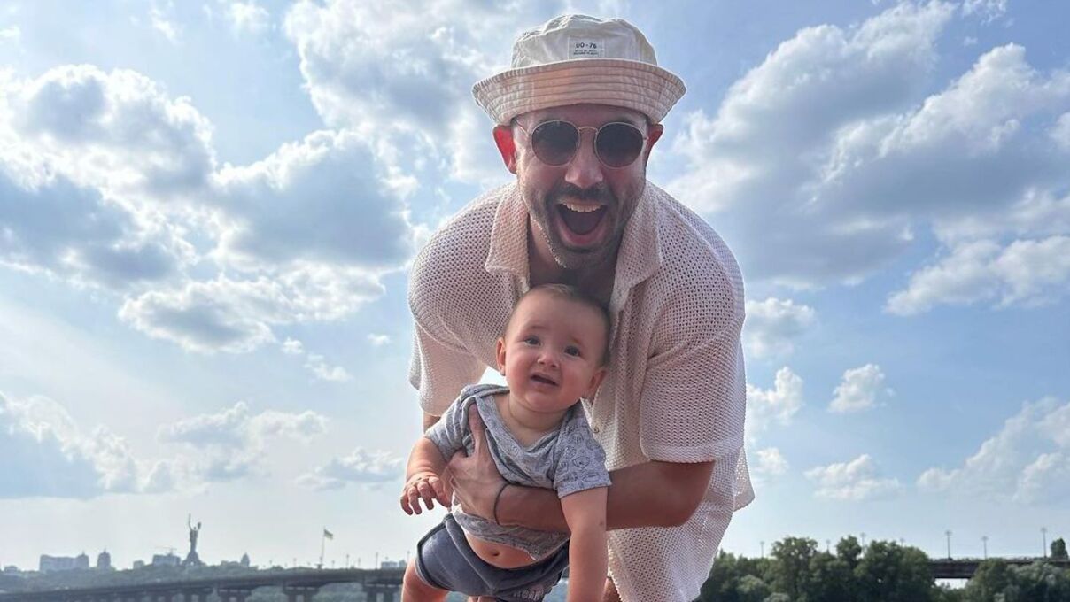 Андрей Бедняков с сыном Андрей Бедняков с сыном