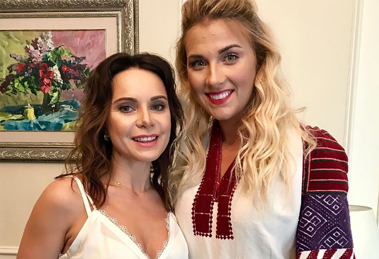 Лілія Подкопаєва з Ольгою Харлан Лілія Подкопаєва з Ольгою Харлан