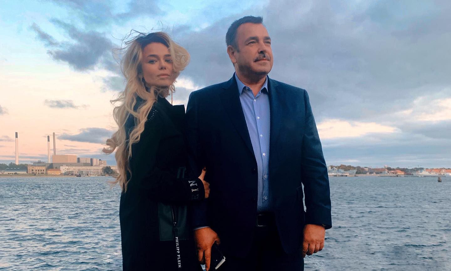 Алина Гросу с папой Алина Гросу с папой