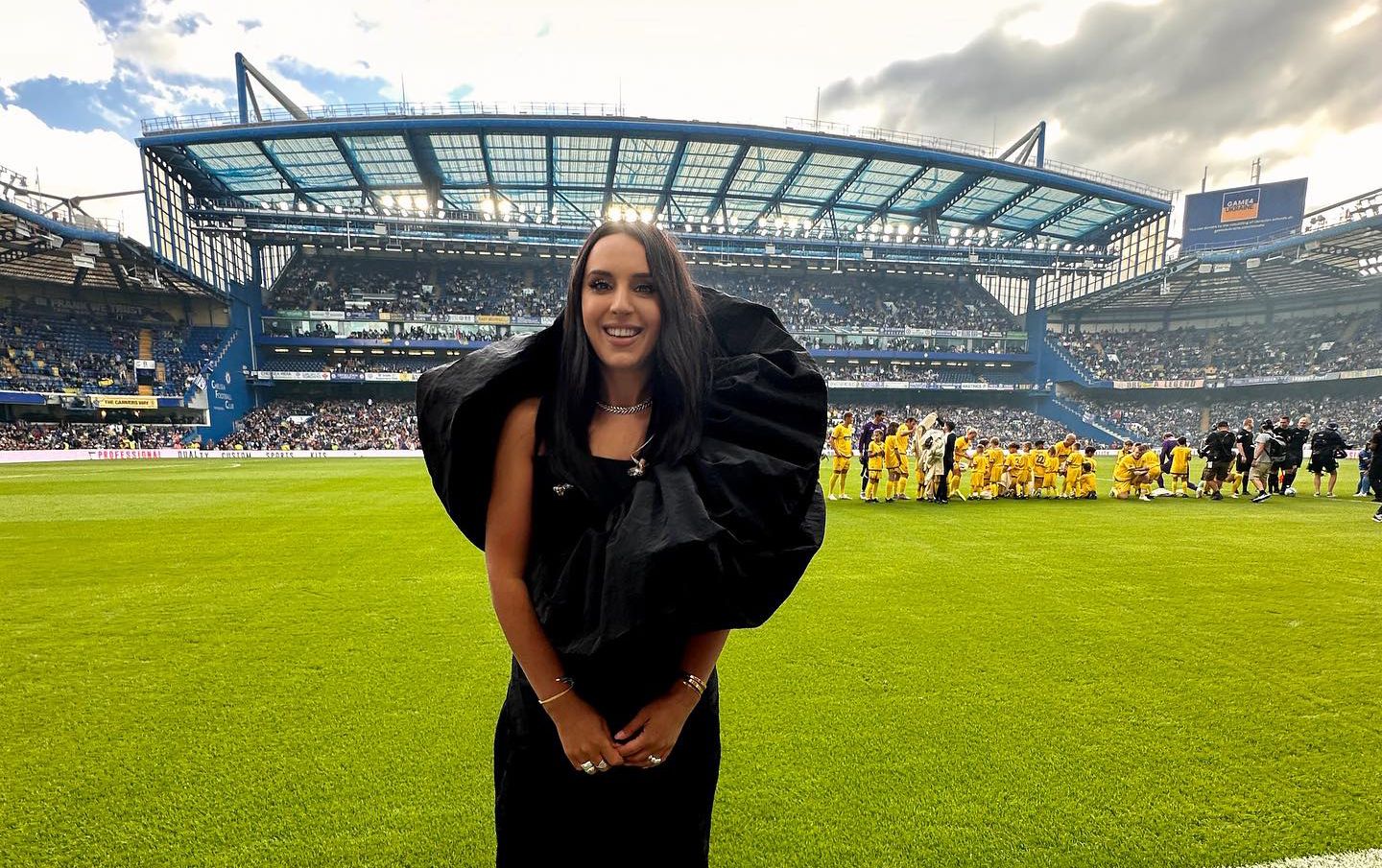 Джамала на стадіоні Челсі в Лондоні Джамала на стадіоні Челсі в Лондоні