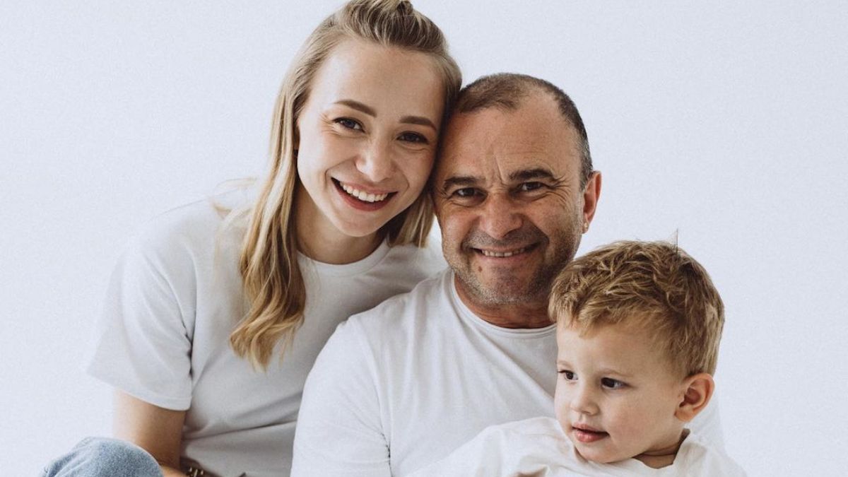 Катерина Реп'яхова, Віктор Павлік та їхній син Катерина Реп'яхова, Віктор Павлік та їхній син