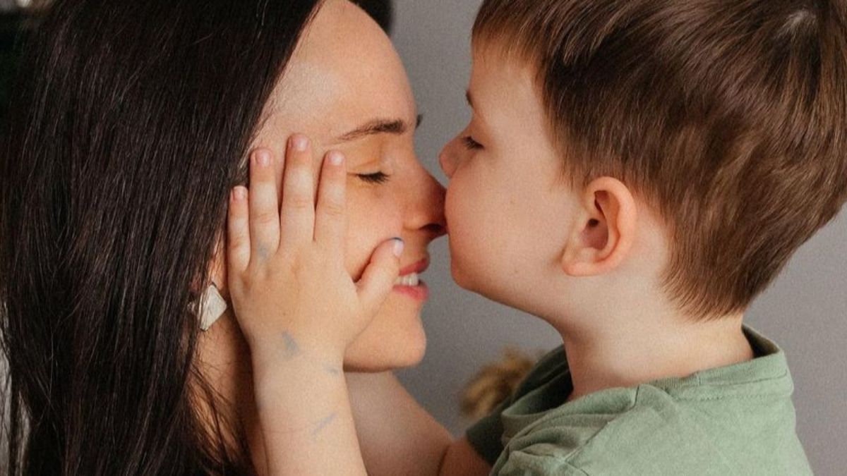 Инна Мирошниченко с сыном Марком Инна Мирошниченко с сыном Марком