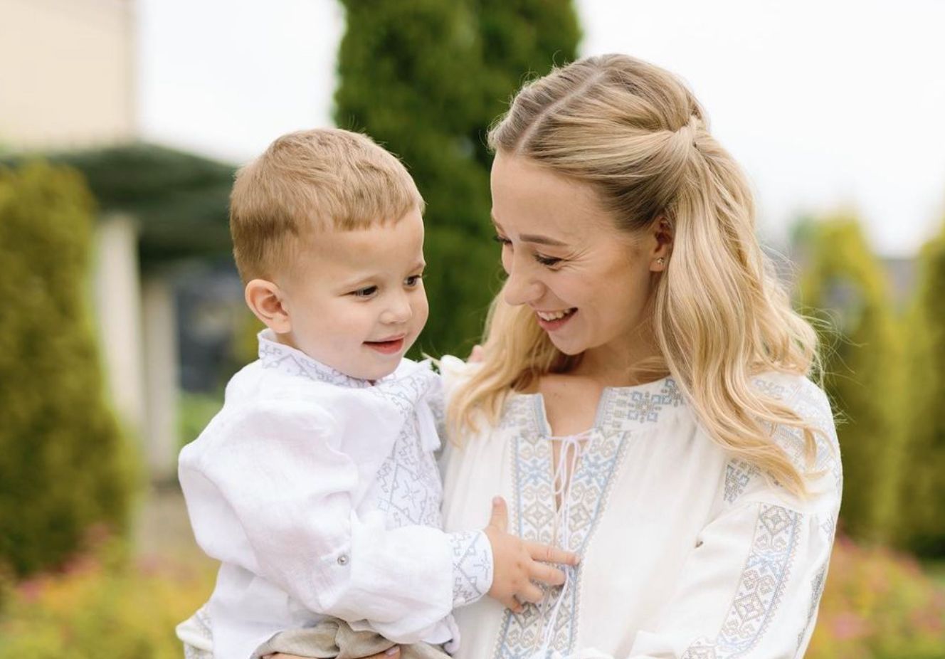 Катерина Репяхова з сином від Віктора Павліка Катерина Репяхова з сином від Віктора Павліка