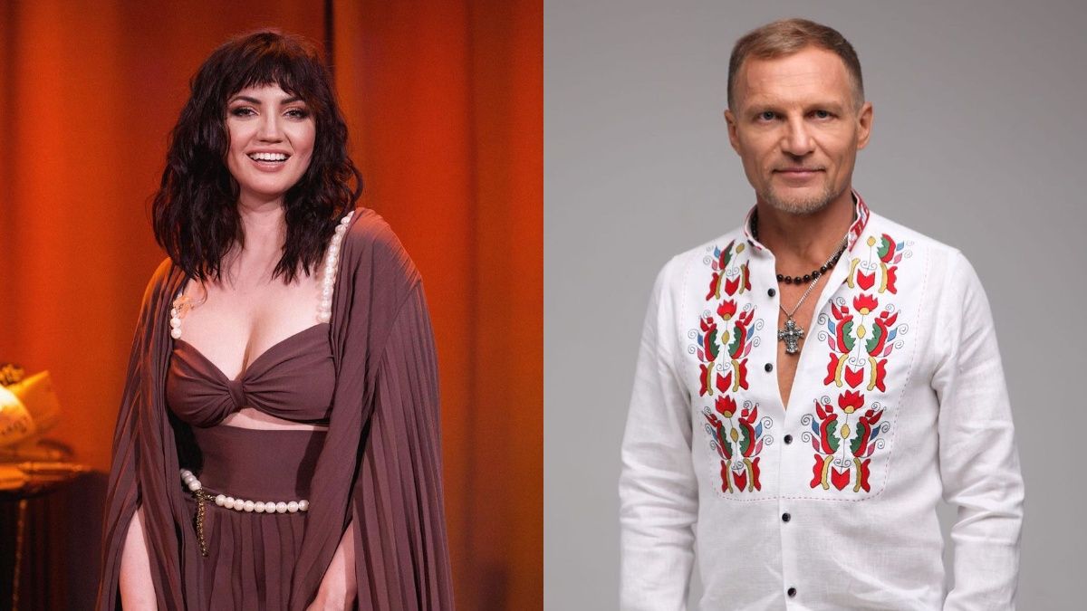 Оля Цыбульская и Олег Скрипка Оля Цыбульская и Олег Скрипка