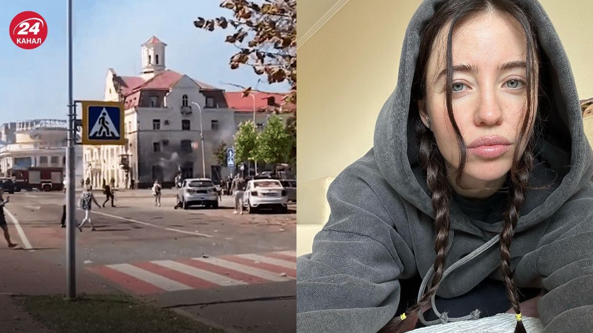 Последствия удара по Чернигову Последствия удара по Чернигову