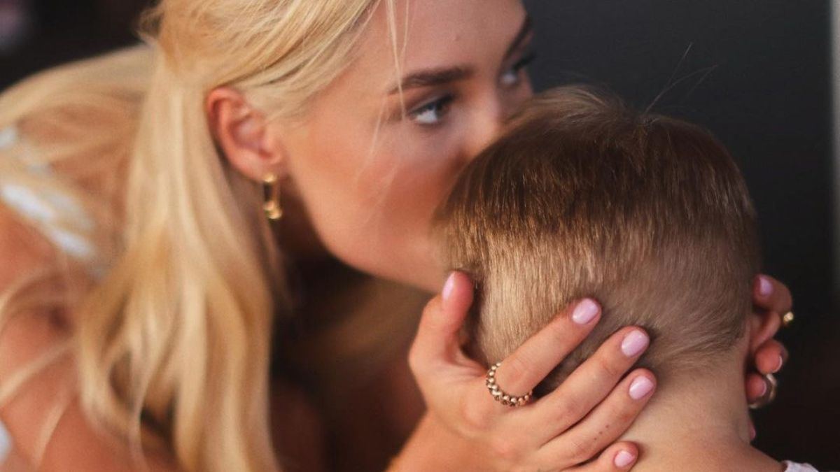 Даша Цветкова с сыном Даша Цветкова с сыном