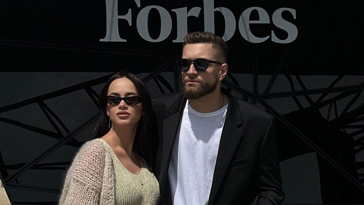 Таня Парфілєва з чоловіком Таня Парфілєва з чоловіком