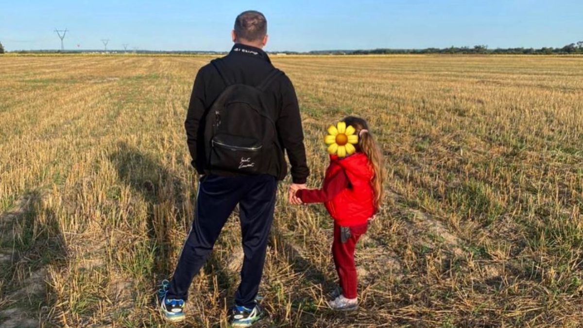 Андре Тан с дочерью Андре Тан с дочерью