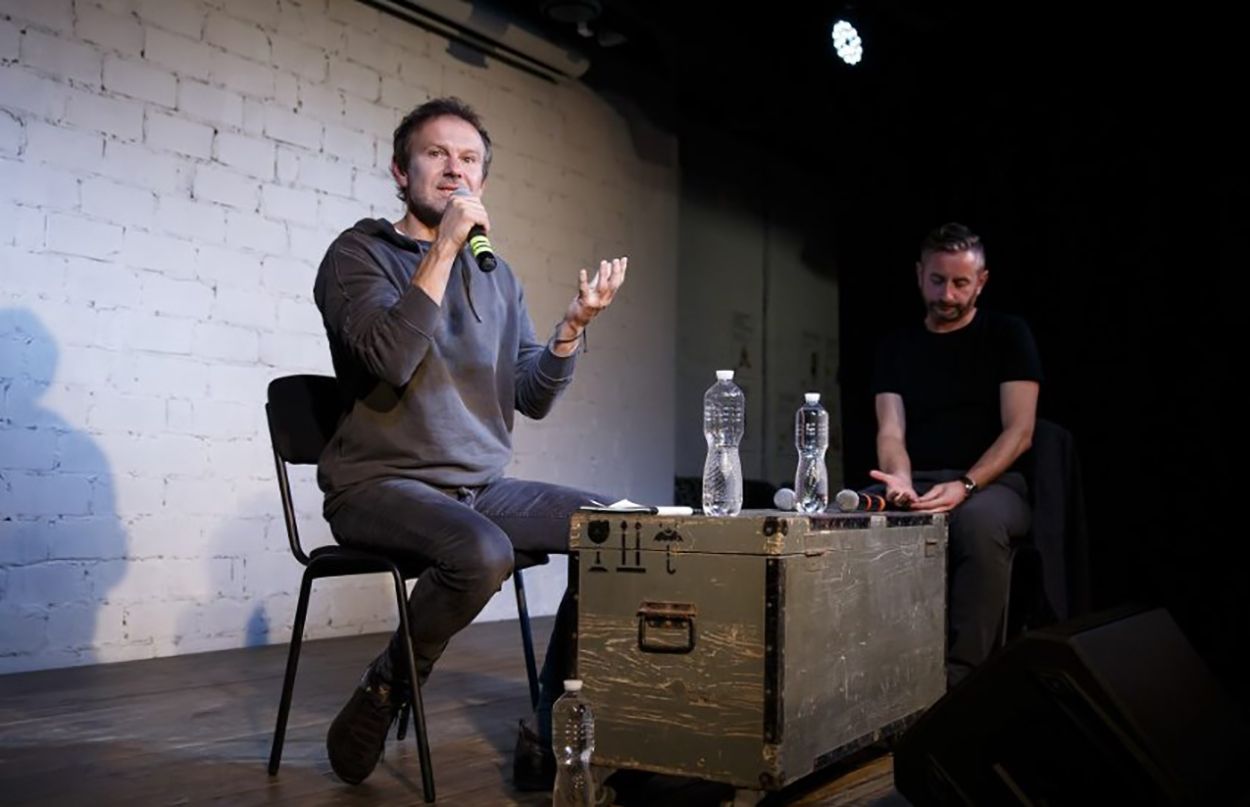 Святослав Вакарчук с Сергеем Жаданом Святослав Вакарчук с Сергеем Жаданом