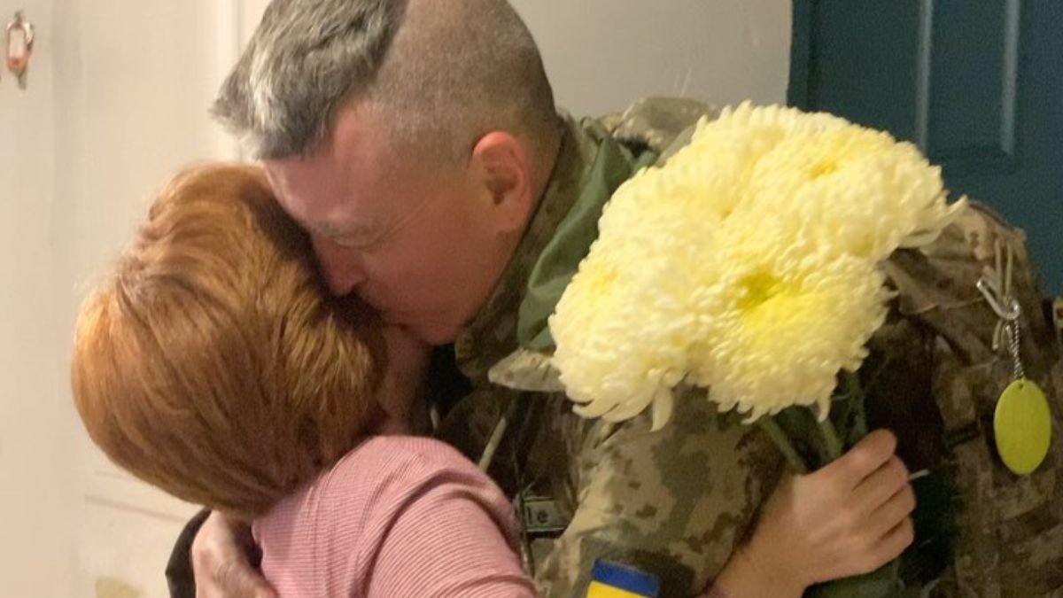 Євгенія Гапчинська з чоловіком Євгенія Гапчинська з чоловіком