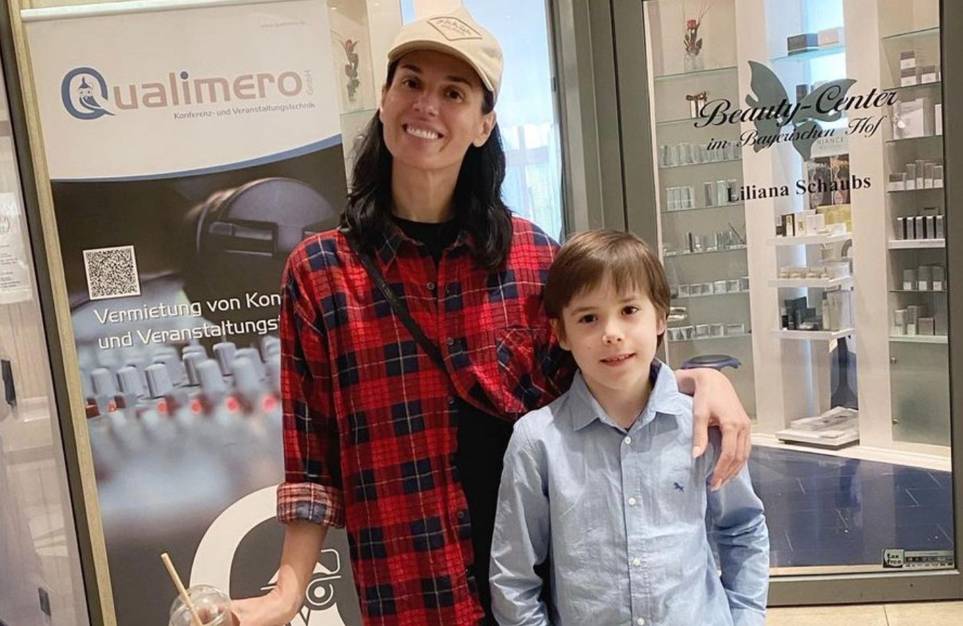 Маша Єфросиніна з сином Маша Єфросиніна з сином