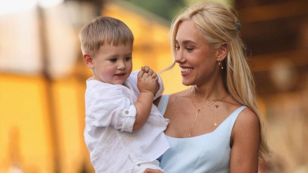 Даша Квиткова с сыном Даша Квиткова с сыном