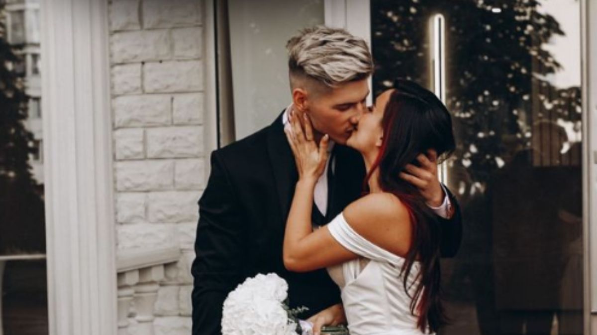 Анна Тринчер с мужем Анна Тринчер с мужем