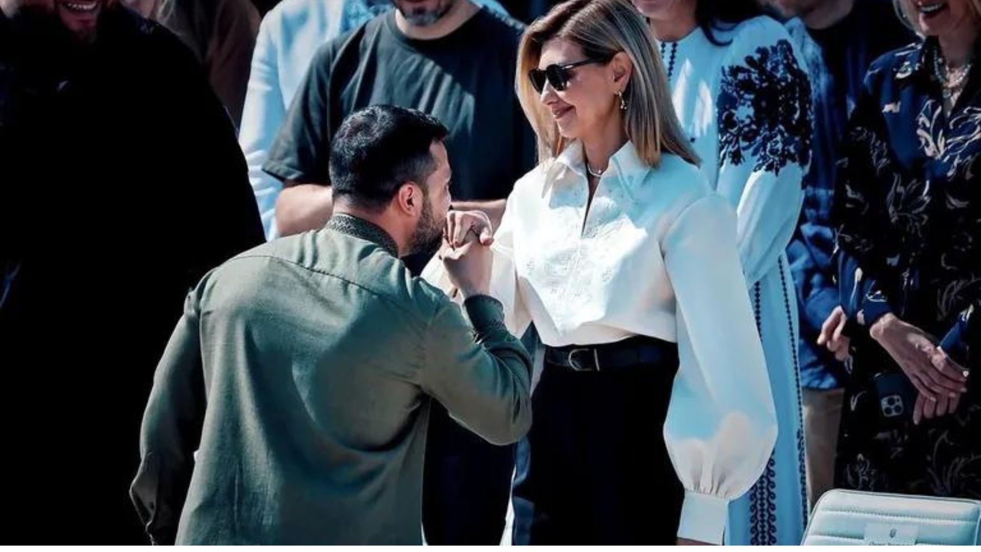 Елена и Владимир Зеленские Елена и Владимир Зеленские