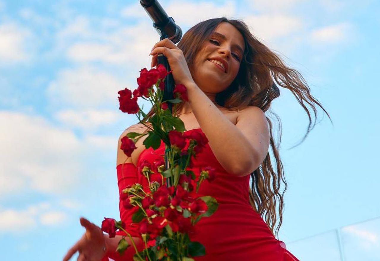 Кристина Соловий на концерте Кристина Соловий на концерте