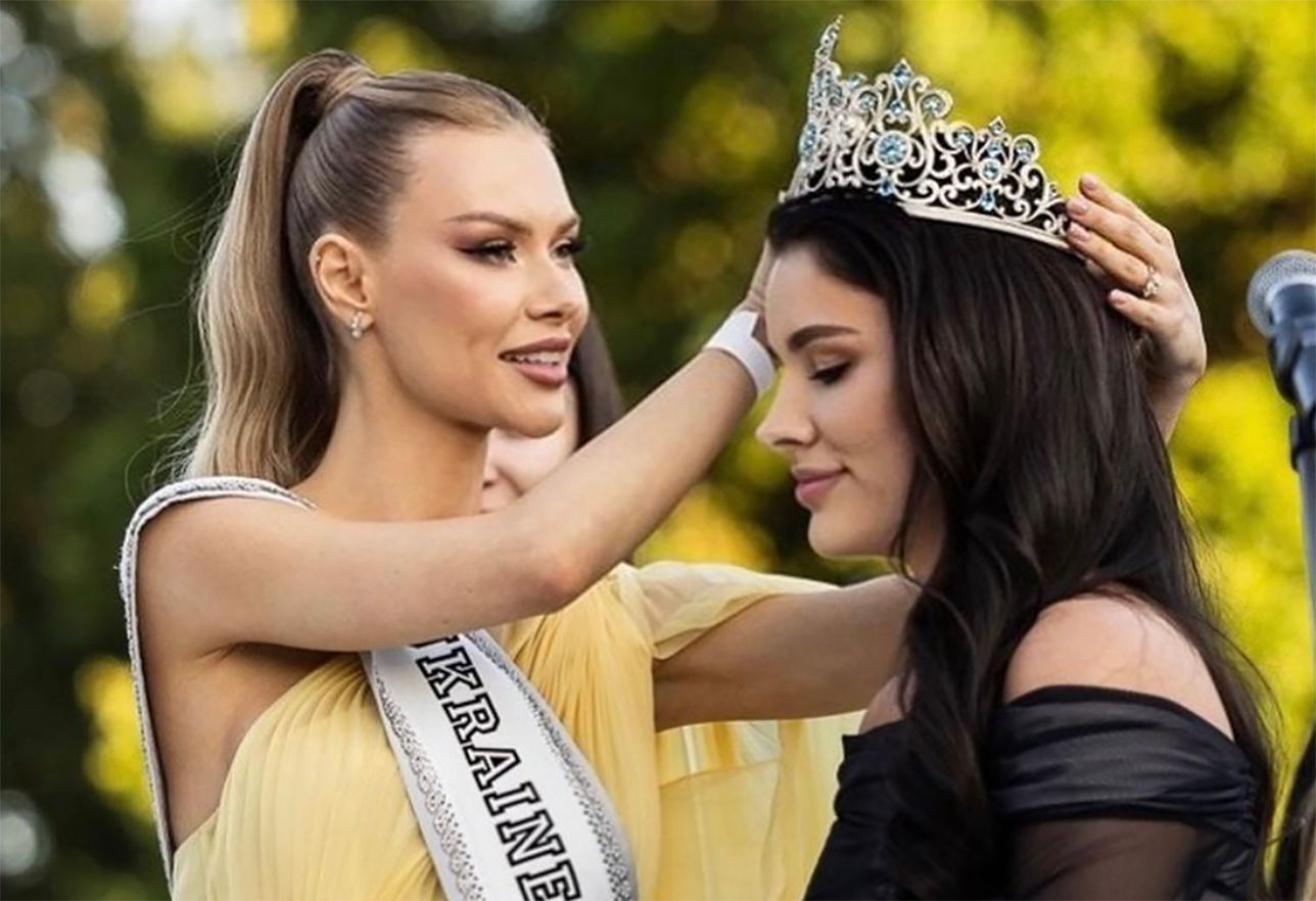 Вікторія Апанасенко передала корону новій Міс Україна Всесвіт