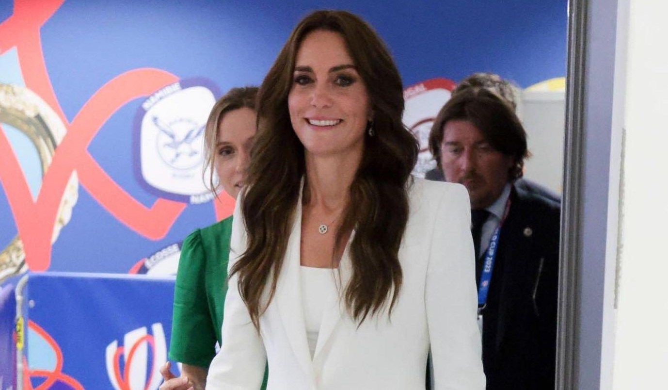 Кейт Миддлтон на матче во Франции Кейт Миддлтон на матче во Франции