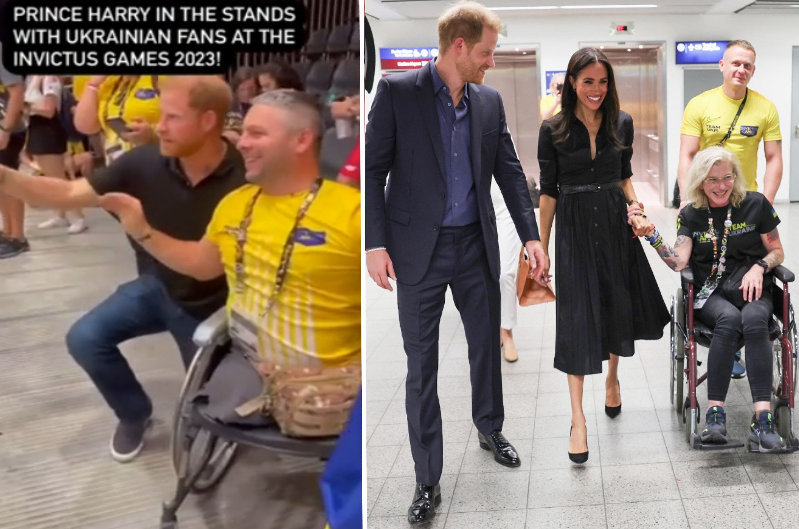 Принц Гарри встретился с украинским воином и Тайрой Принц Гарри встретился с украинским воином и Тайрой