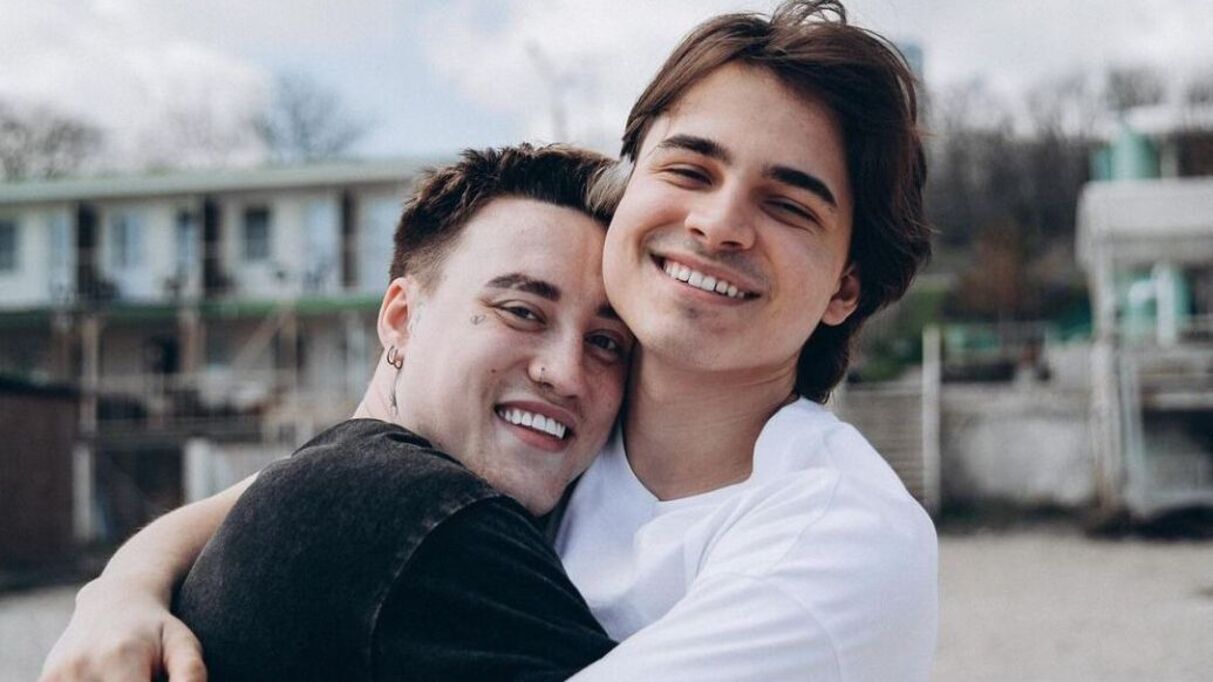 Олег Машуковский с бойфрендом Олег Машуковский с бойфрендом