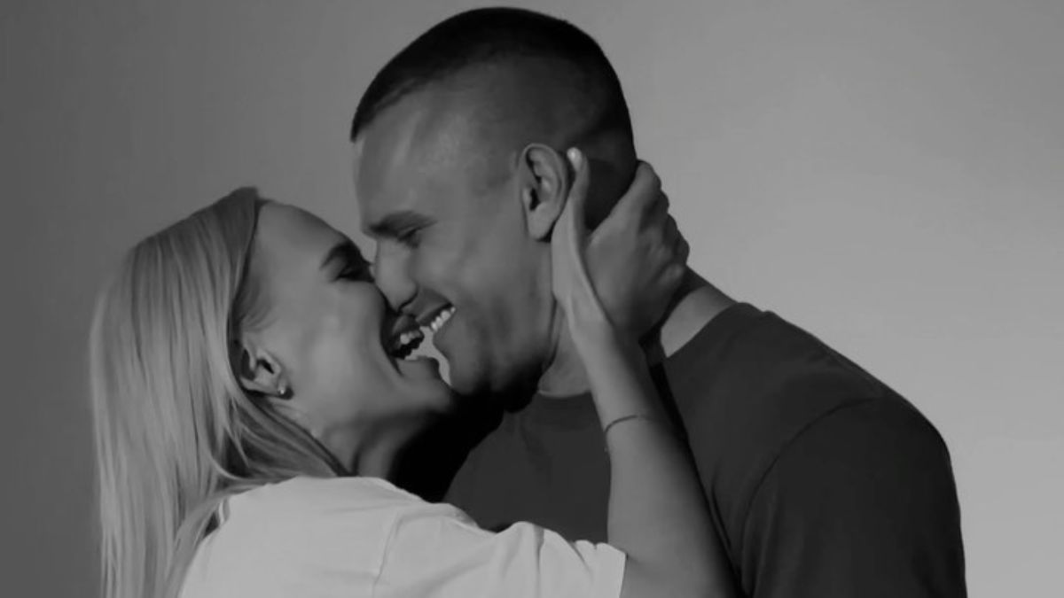 Тарас Цимбалюк з коханою Тарас Цимбалюк з коханою