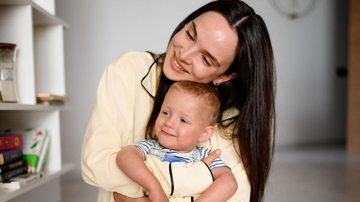 Инна Мирошниченко с сыном Инна Мирошниченко с сыном