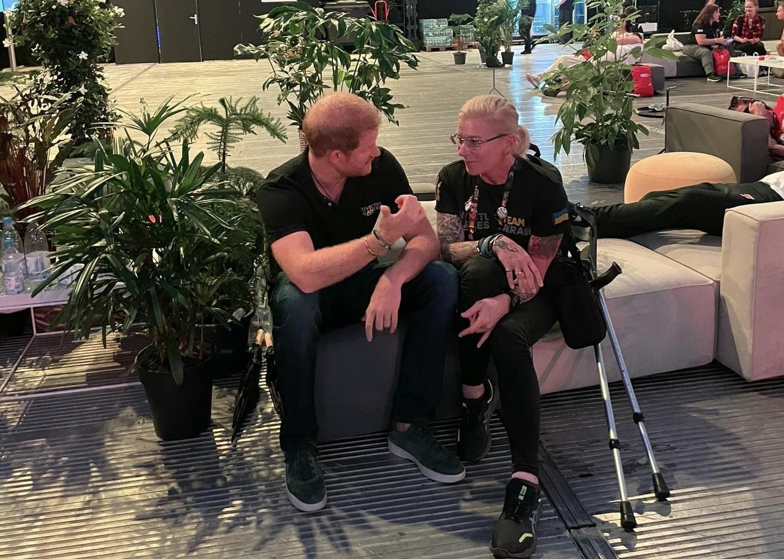 Тайра с принцем Гарри Тайра с принцем Гарри