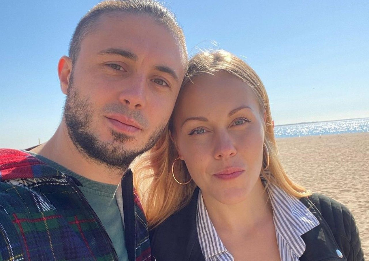 Тарас Тополя з дружиною Оленою Тарас Тополя з дружиною Оленою