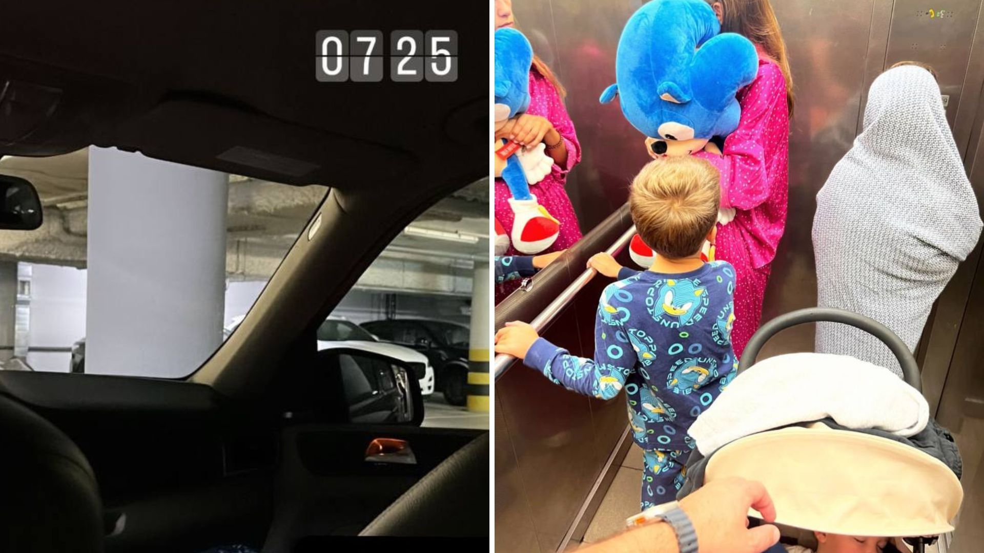 Григорий Решетник с женой и детьми провел ночь в парковке Григорий Решетник с женой и детьми провел ночь в парковке