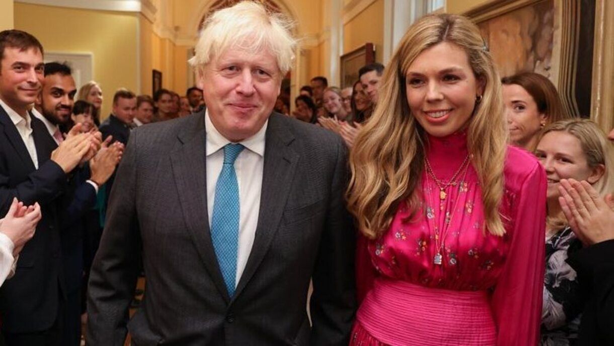 Борис Джонсон з дружиною Борис Джонсон з дружиною