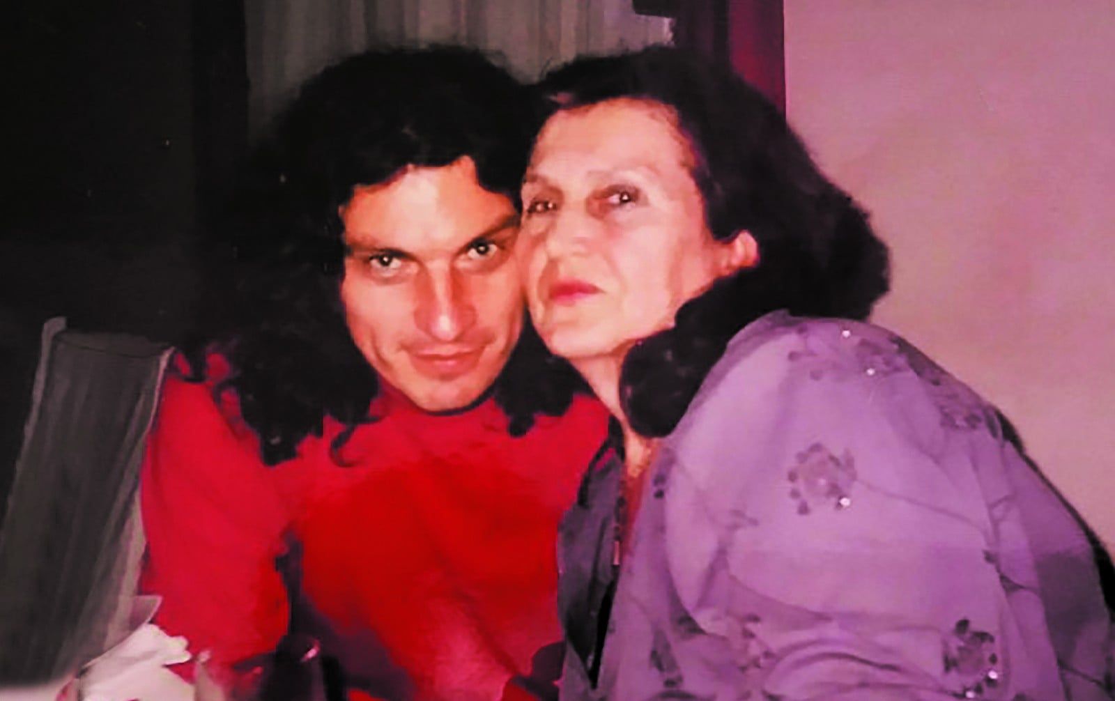 Андрей Кузьменко с мамой Ольгой